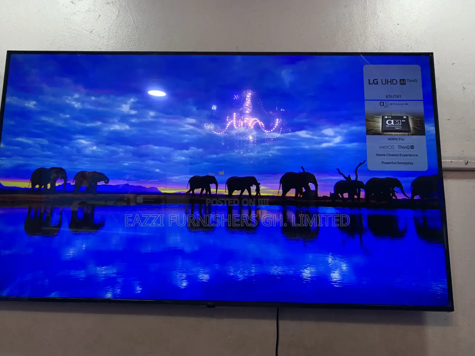 Real Hdr10+ Uhd Smart 2024/25 Lg 65 Inches Satellite Tv