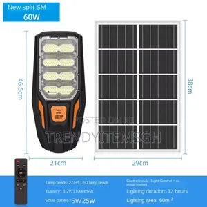 60w Waterproof Solar Street Light