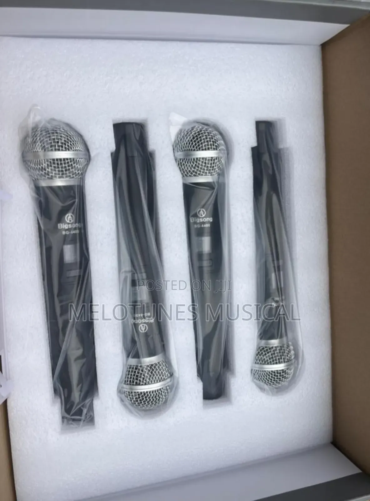 Bigsong Bg-4400 4-in-1 Professional Wireless Microphone