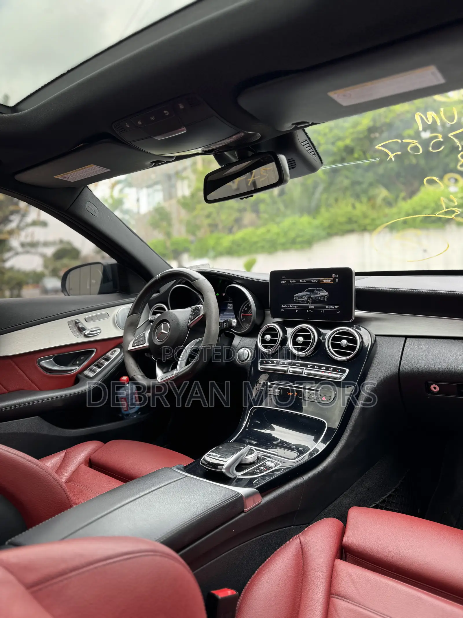Mercedes-Benz C43 4Matic Sedan AWD (3.0L V6 9AM) 2017 Gray