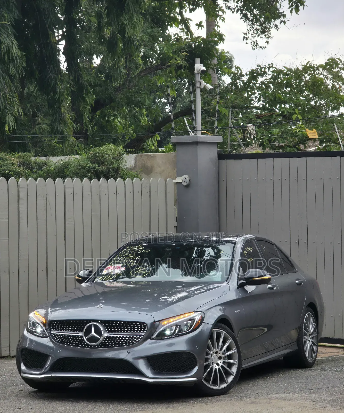 Mercedes-Benz C43 4Matic Sedan AWD (3.0L V6 9AM) 2017 Gray