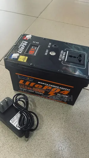 Solar /Electric Lithium Battery Portable Power Supply