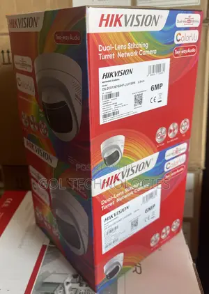 Hikvision 6mp Dual Lens Stitching Ip Ds-2cd1367g2hp-Liuf/SRB