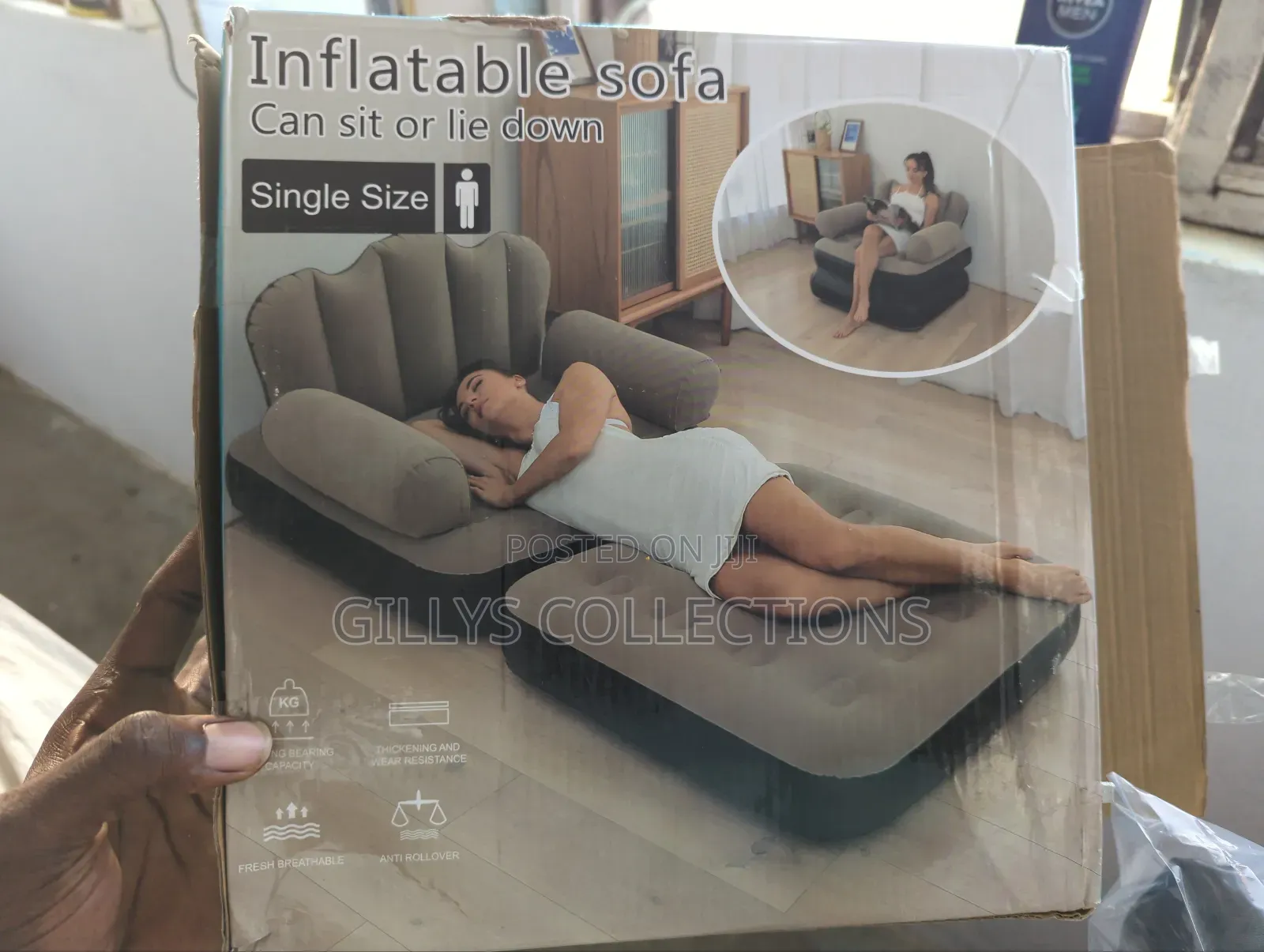 Inflatable Sofa Chair Bed