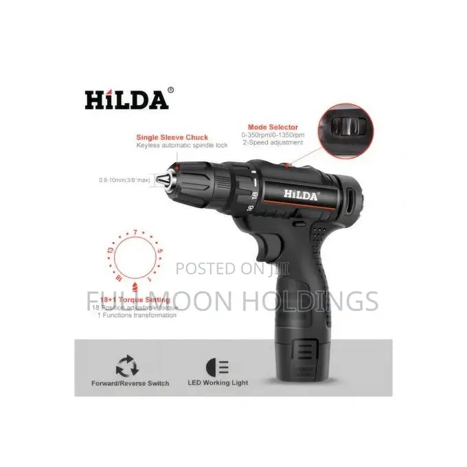 12v Home Cordless Drill Power Tools Rechargeable