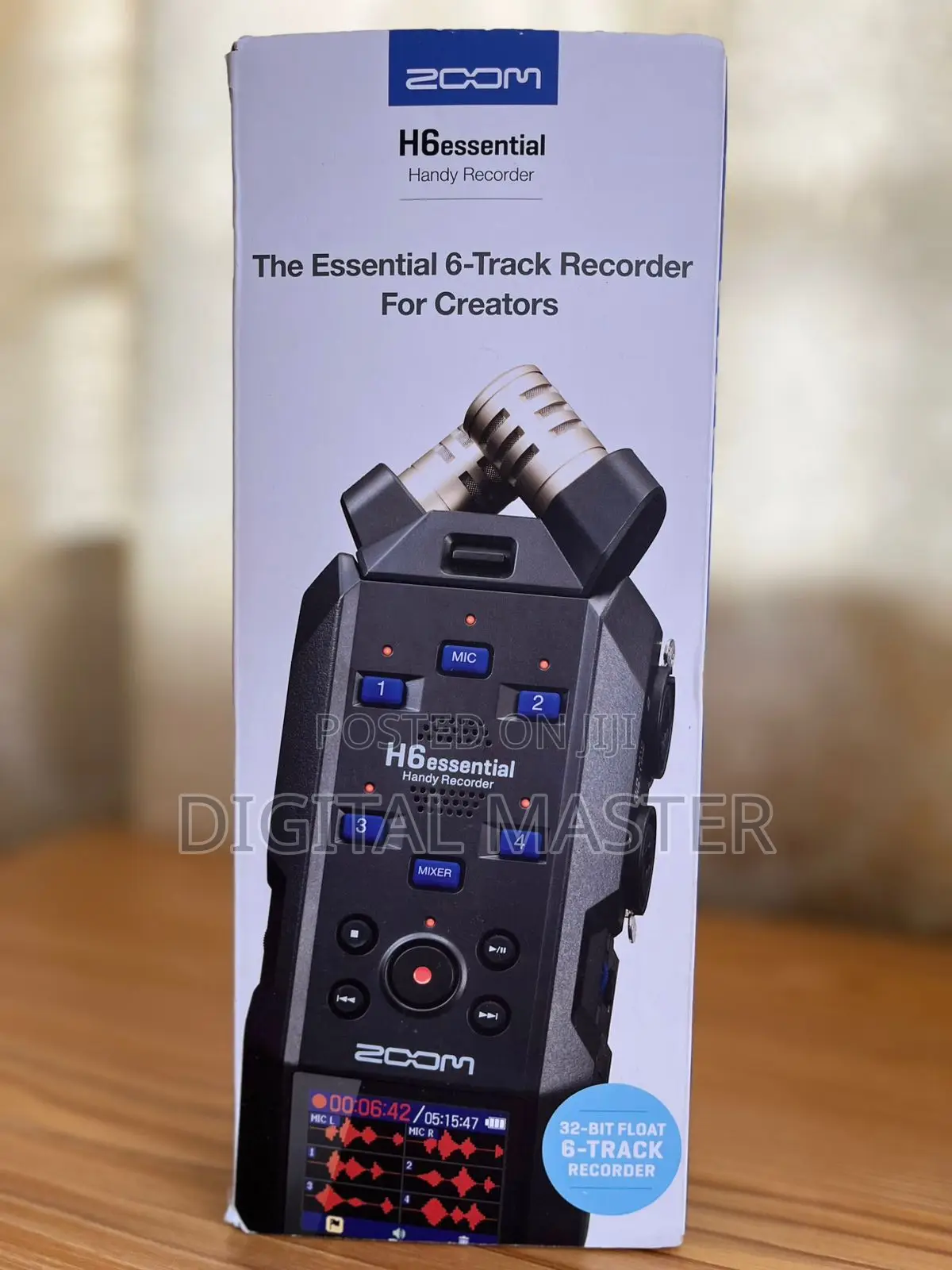 Zoom H6essential 6-track 32bit Float Portable Audio Recorder
