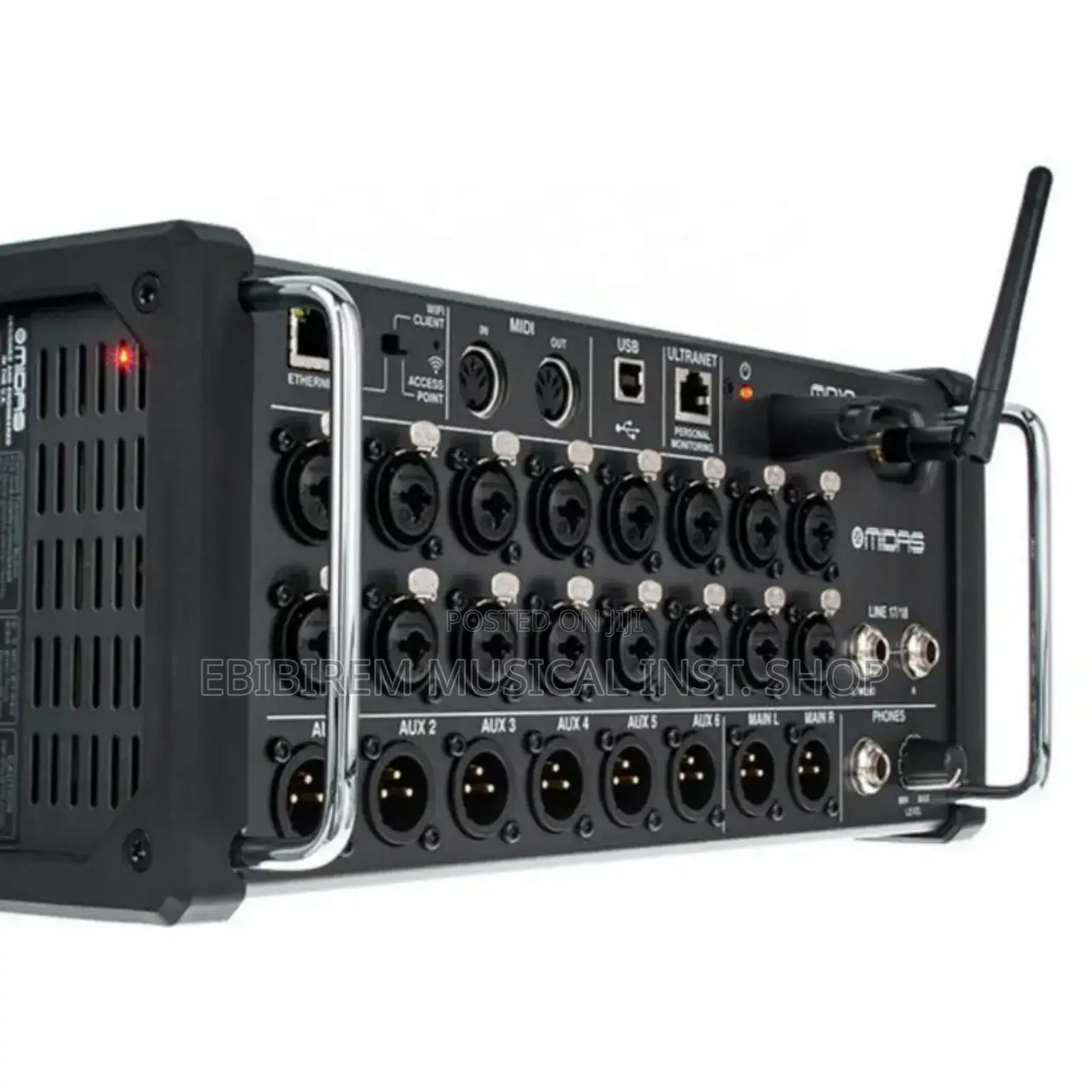 Midas Mr18 Digital Mixer Studio Speaker 18 Inputs