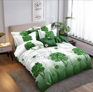 Green Patterns Duvet