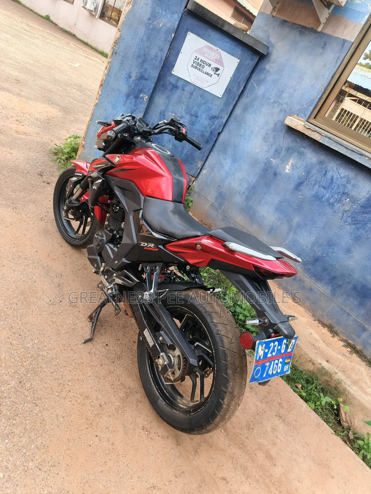 Haojue DR190S 2023 Red