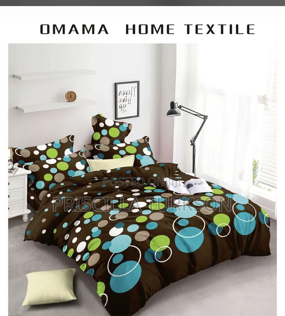 Deep Brown Bedsheets With Pillow Cases