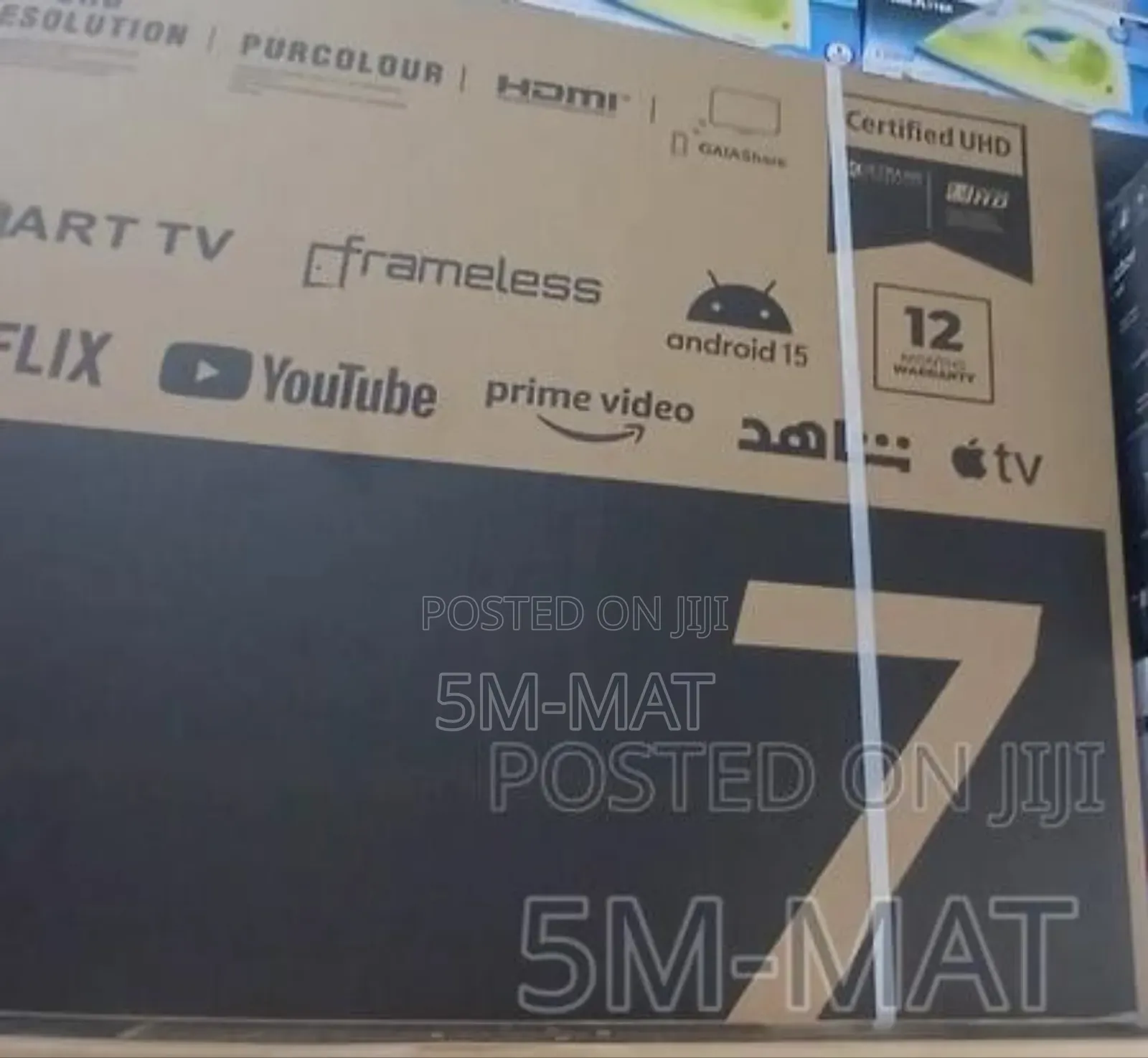 Uhd Resolution Sigma 55" Smart Android Digital Tv