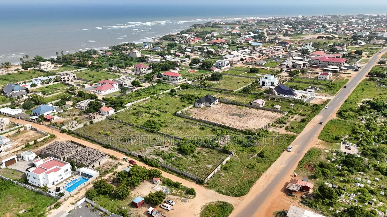 Titled Prampram Beach Land