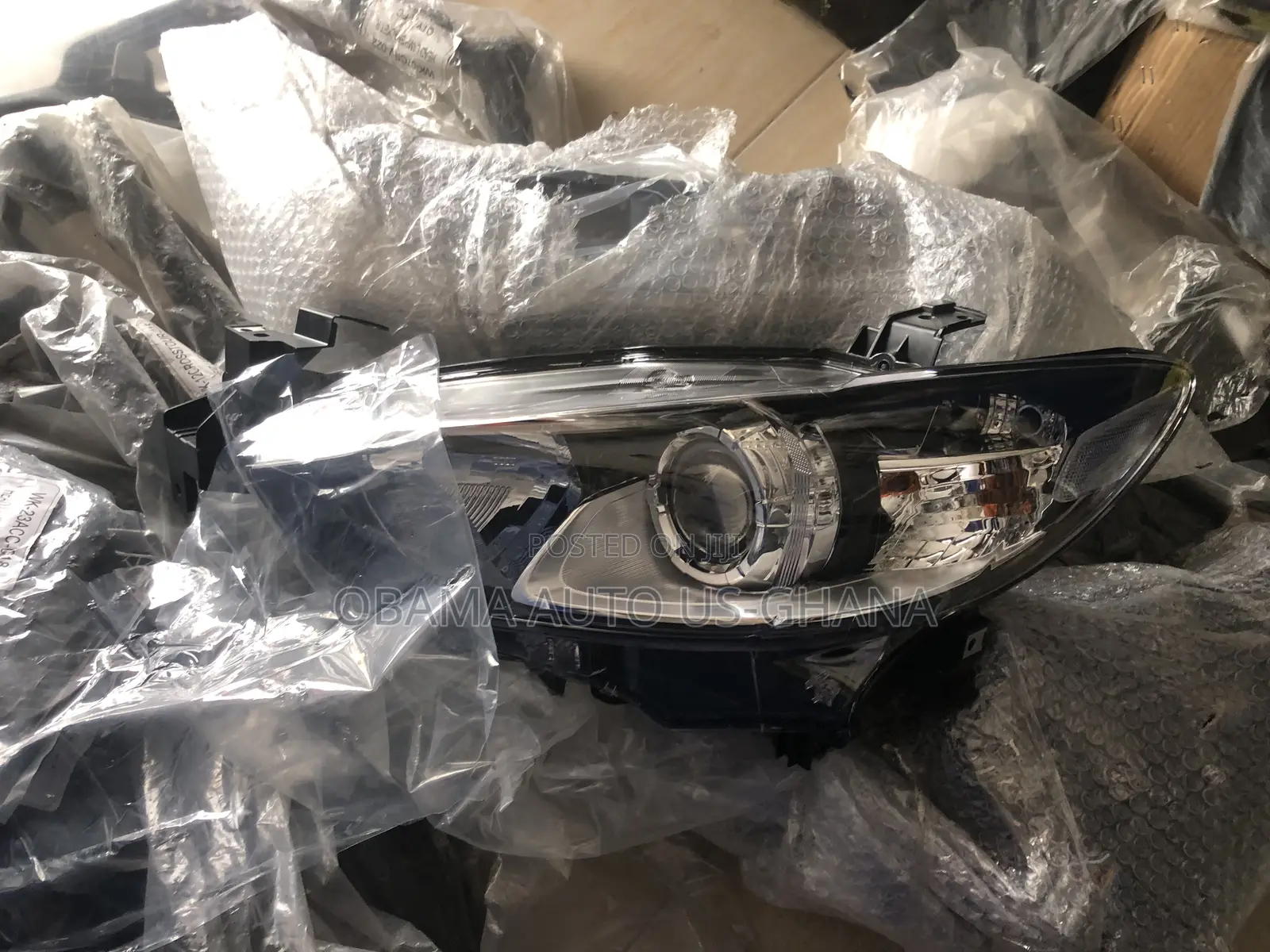 Mazda 6 Headlight Inside Black and White 2014,2015,2016-2020