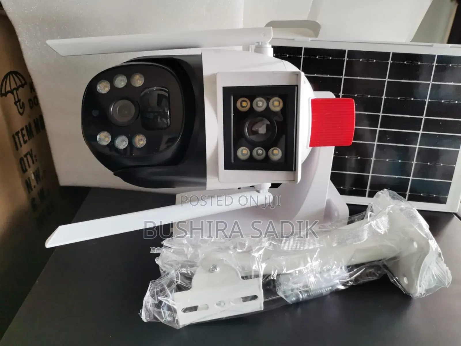Ubox Dual Lens 4g Solar PTZ 5mp Camera