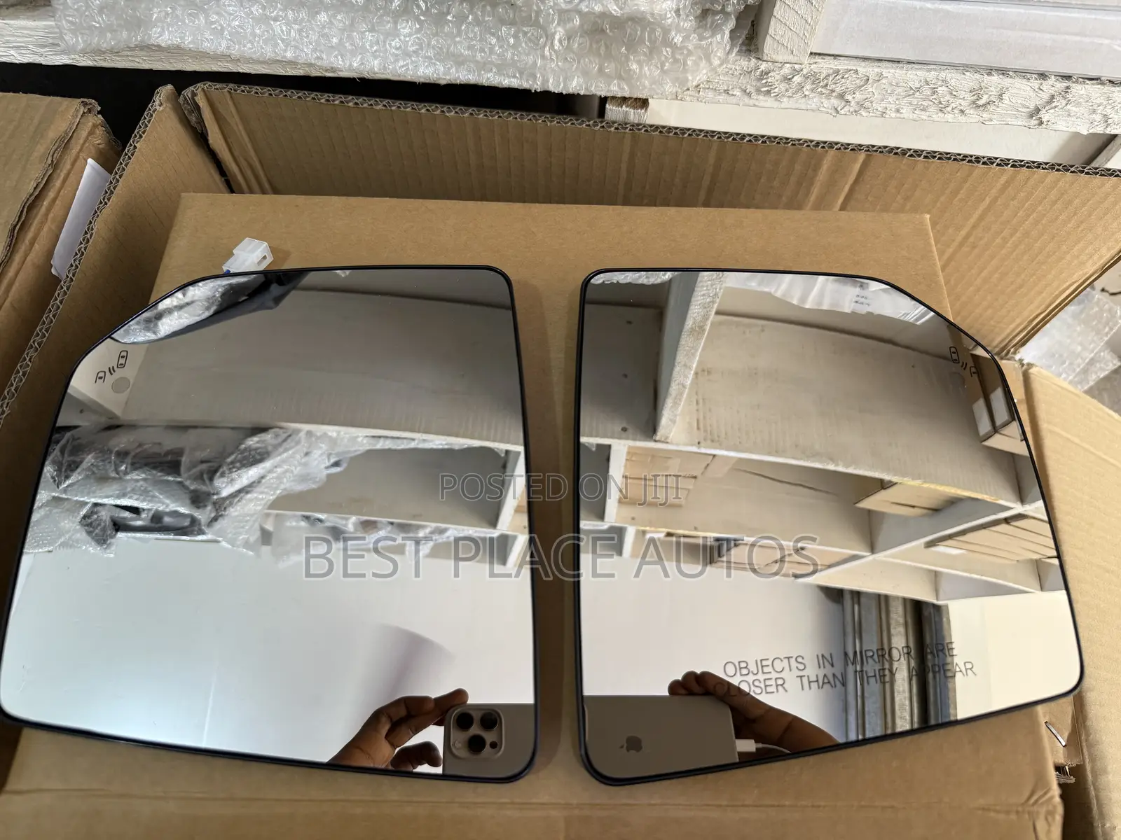 Ford F150 2017-2022 Mirror Glass With Blindspot Sensor