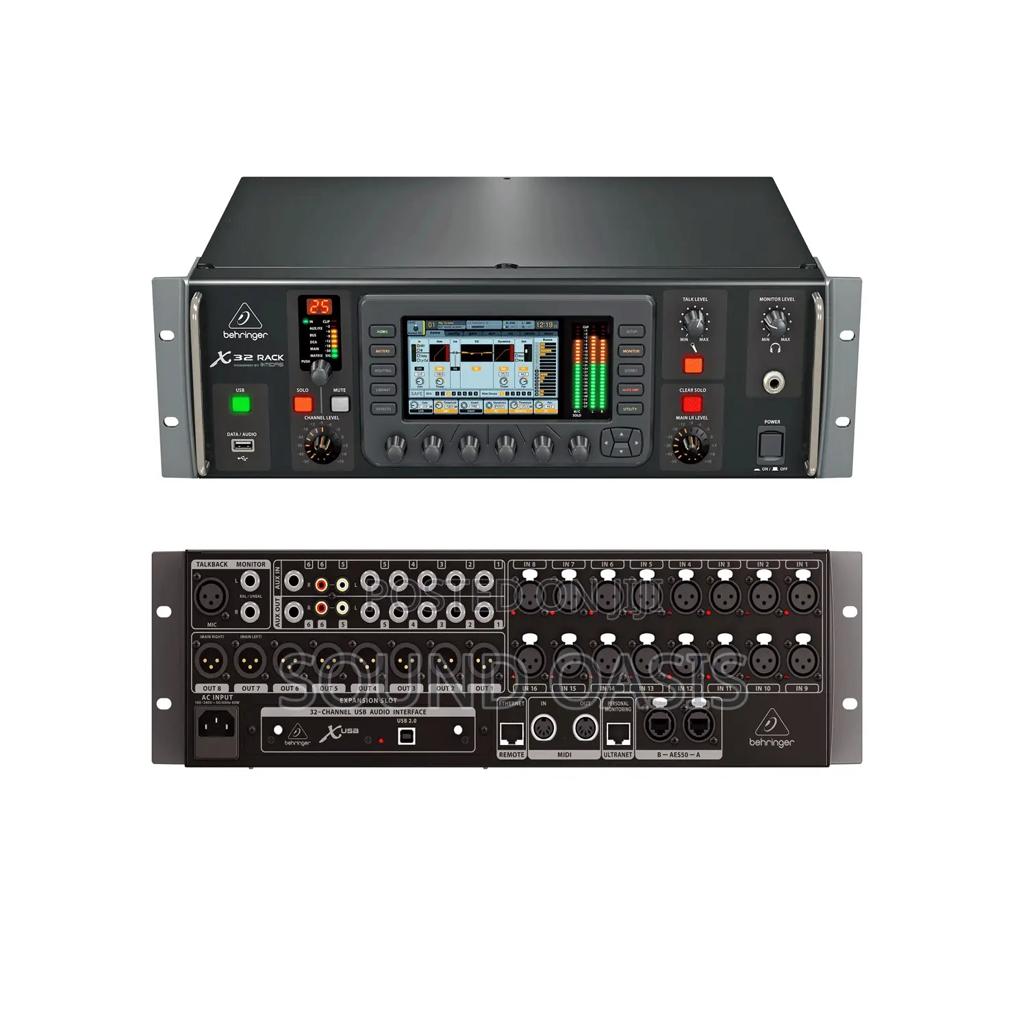 Behringer X32 Rack 40-Channel Rackmount Digital Mixer