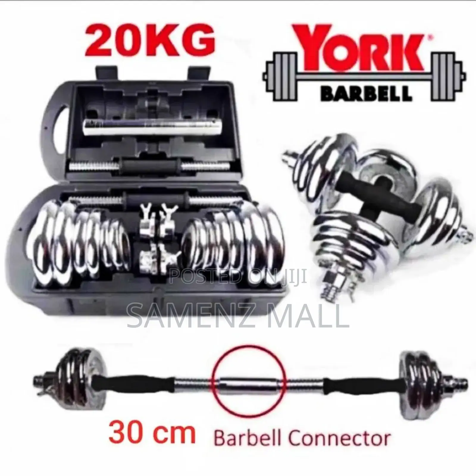 Pure Metal Dumbbell 20kg
