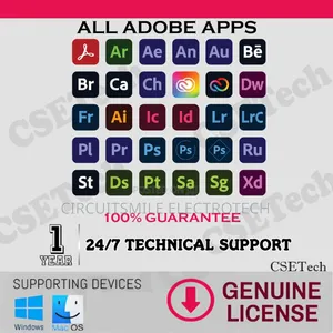 Adobe Creative Cloud (All Apps) 1-Year Plan