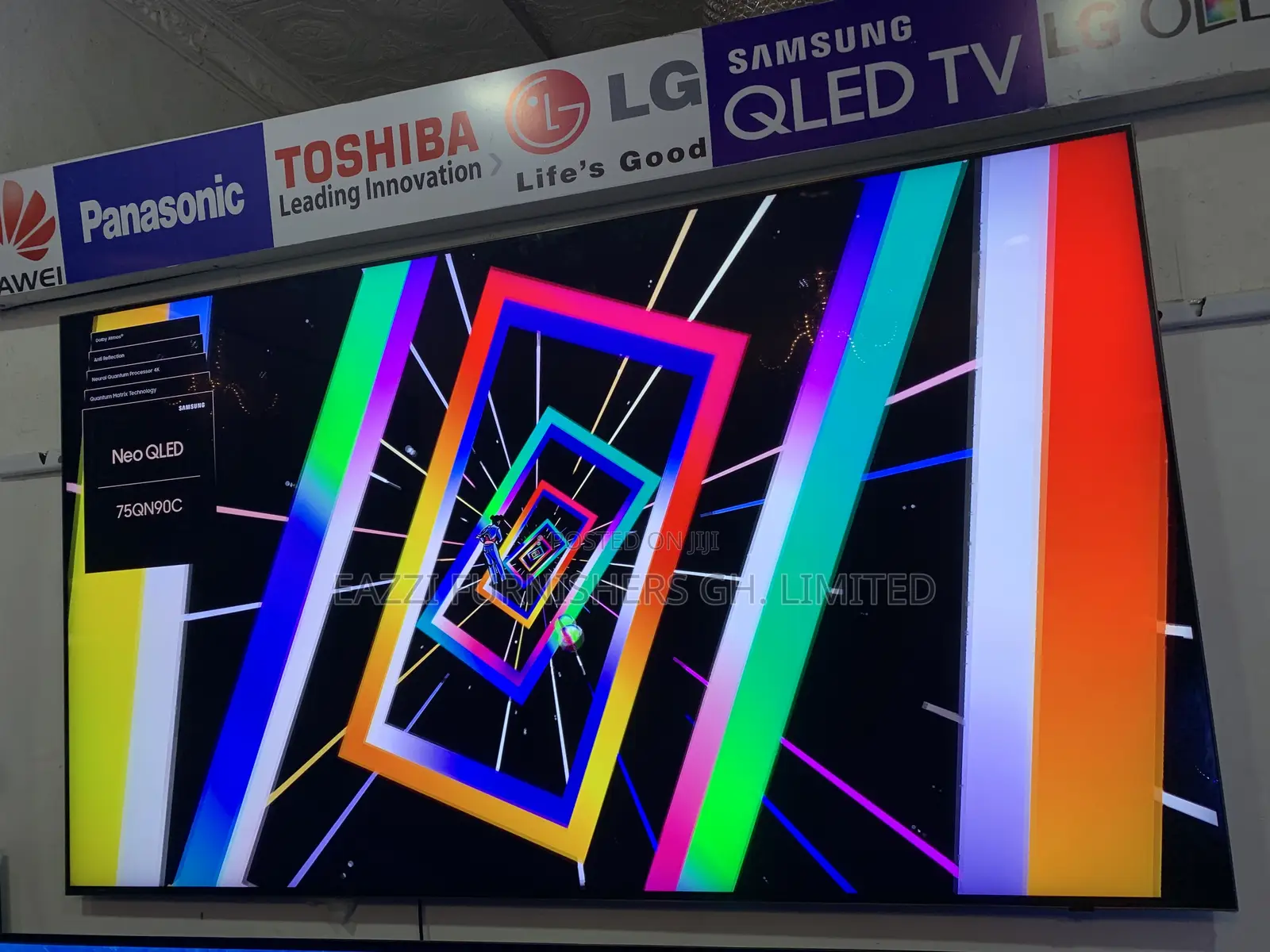 120 Hz ,Hdmi 2.1 Samsung 75 Inches Neo Qled Smart Uhd HDR Tv