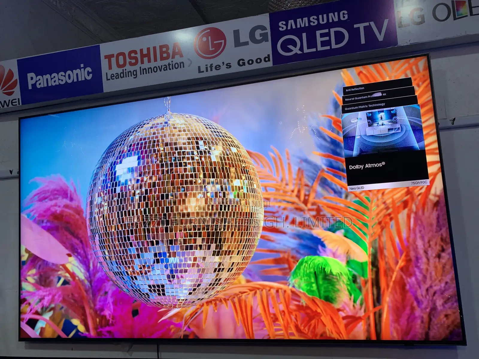 Samsung 75 Inch Uhd Neo Qled Super Ultra-Wide Gaming 120 Hz Tv