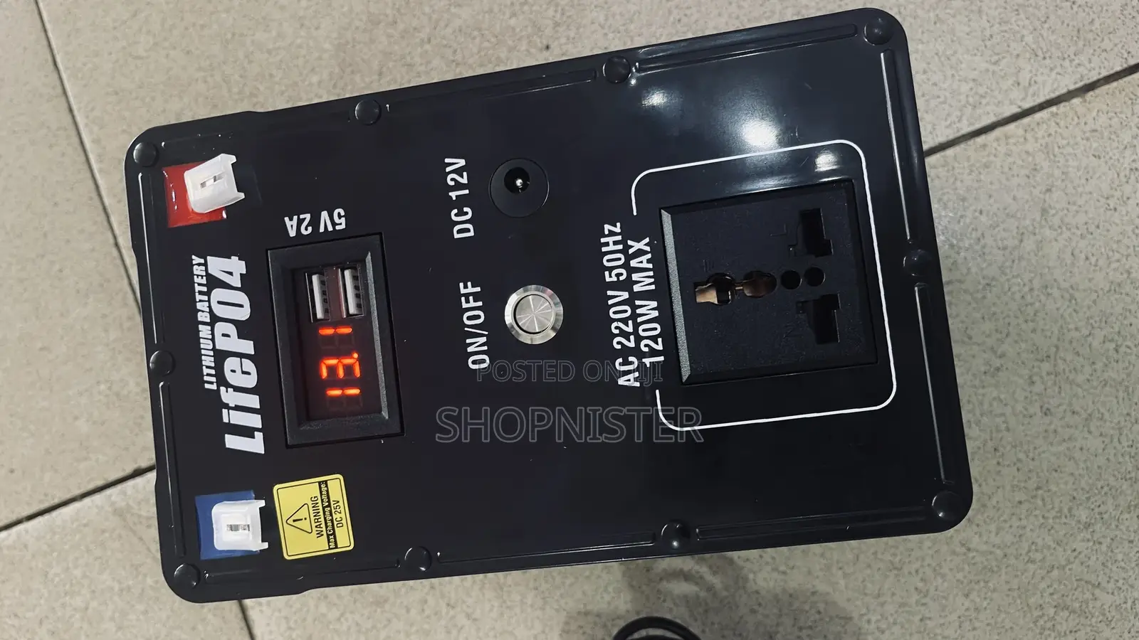 Portable Power Station Supply 120w