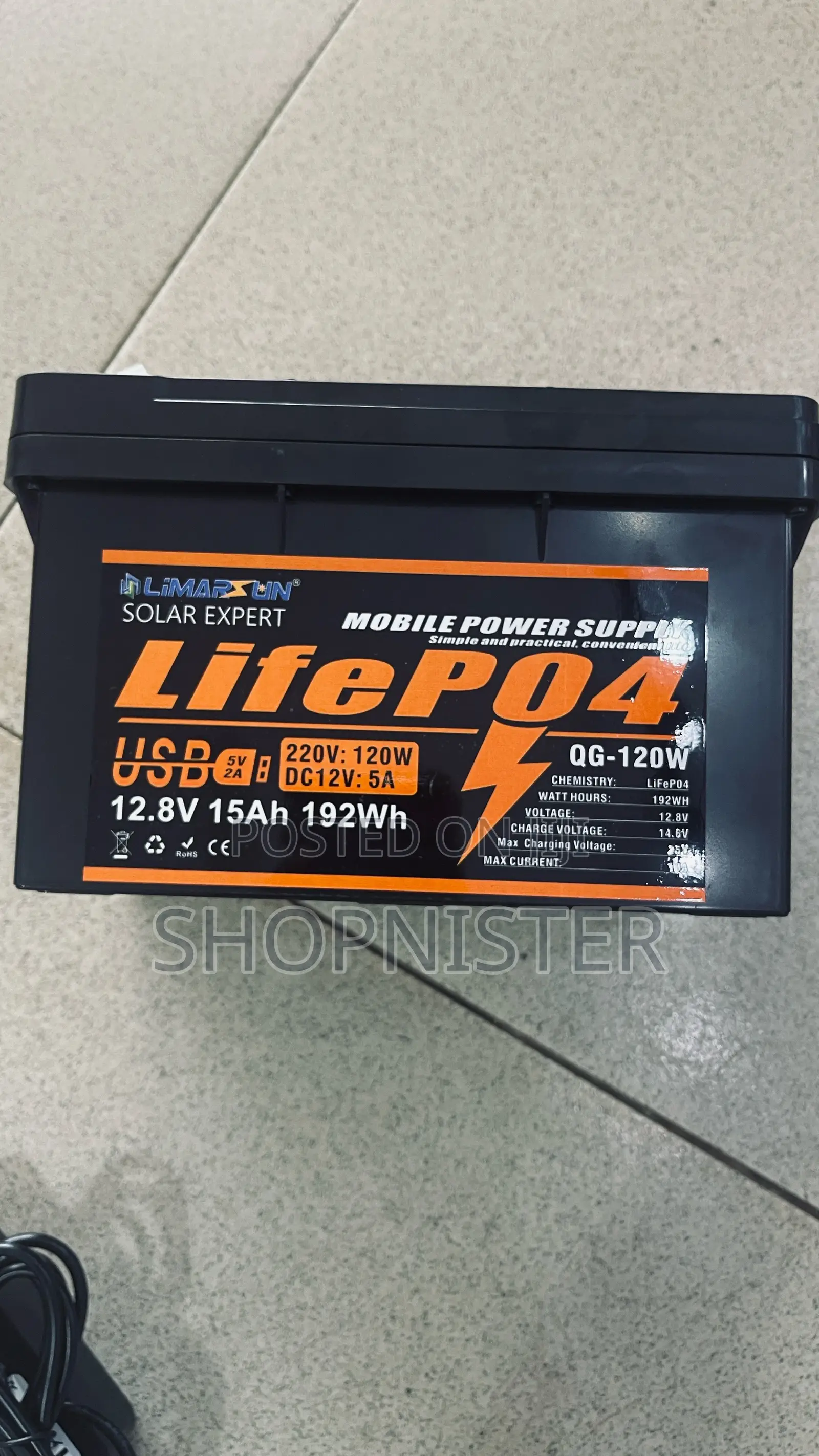 Portable Power Station Supply 120w