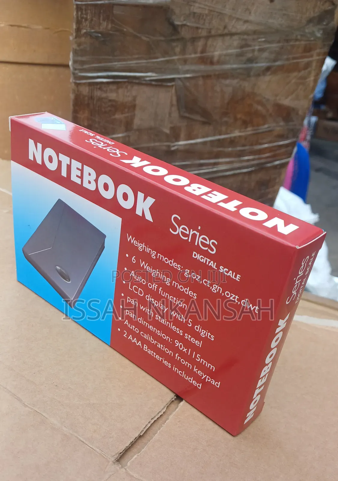 Note Book Series Digital Scale With LCD Display