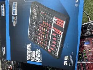 Professional Mixing Console 6- Channel With Sound Card