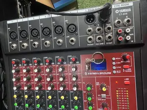 Professional Mixing Console 6- Channel With Sound Card