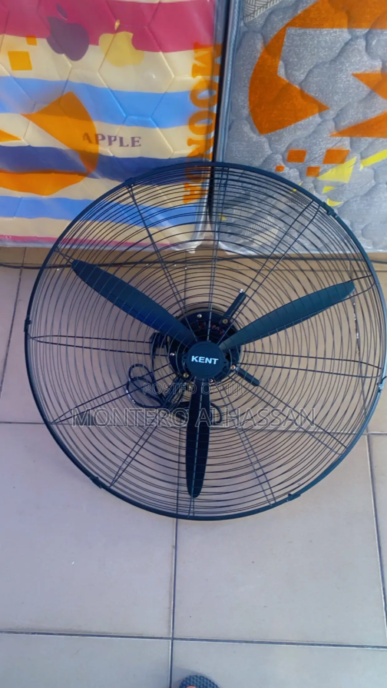 Kent 26 Inches Industrial Wall Fan