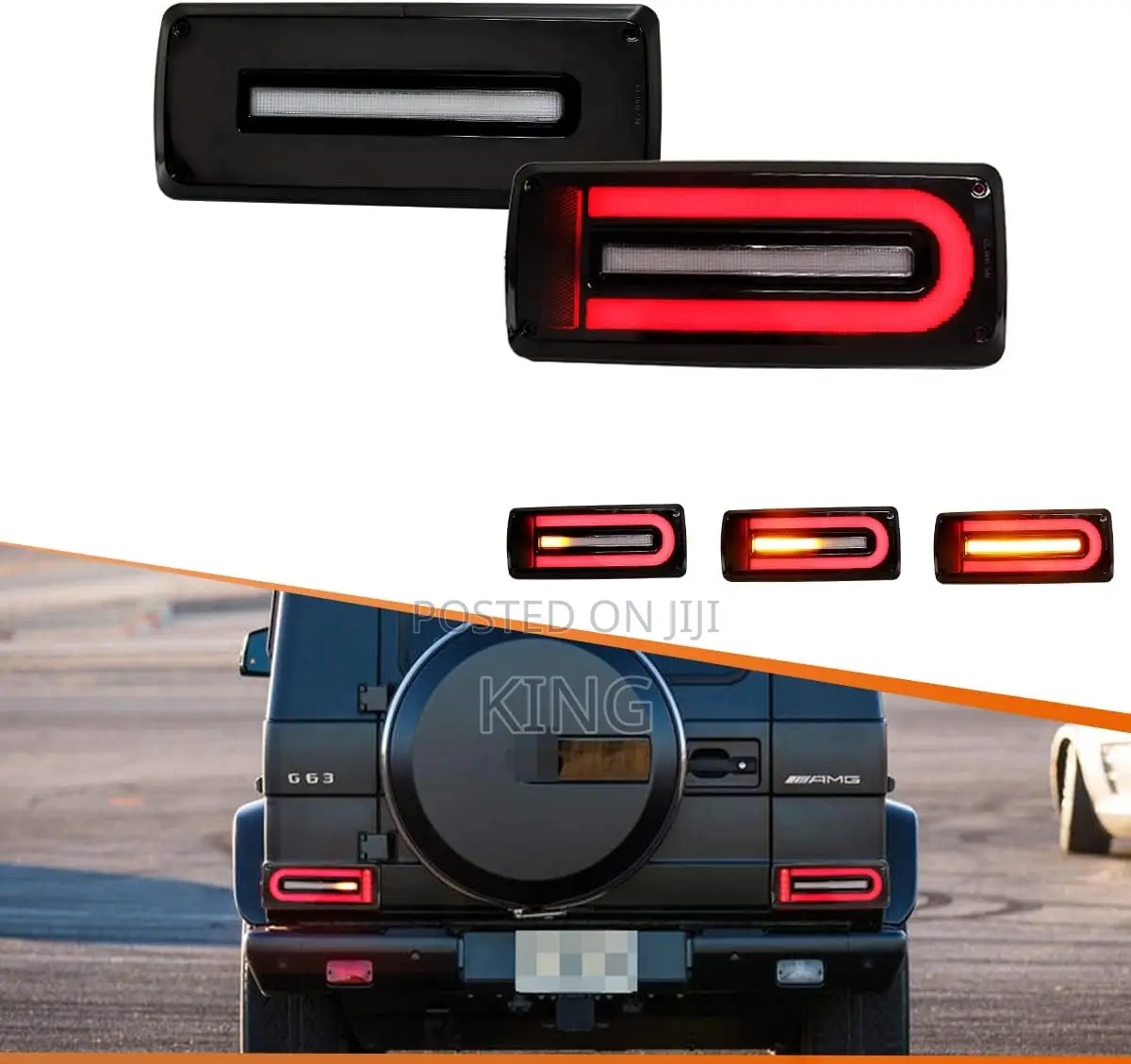 2018-2023 Mercedes Benz G63 G Class Tail Light Set