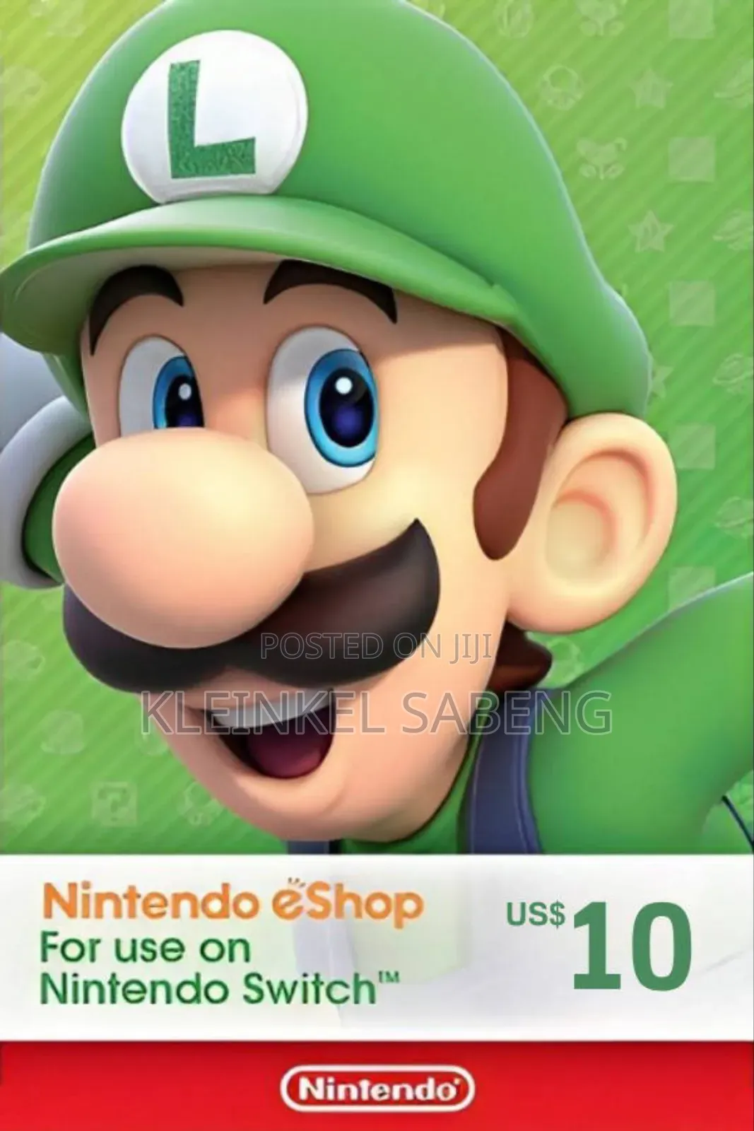 Nintendo Switch Gift Card