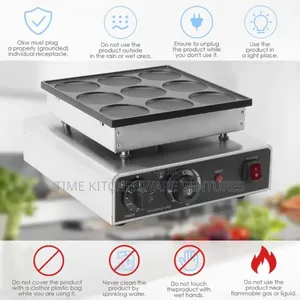 Commercial Pancake Machine(9 Big Holes)
