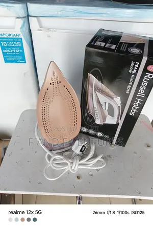 Pearl Glide Rose Steam Iron - Uk