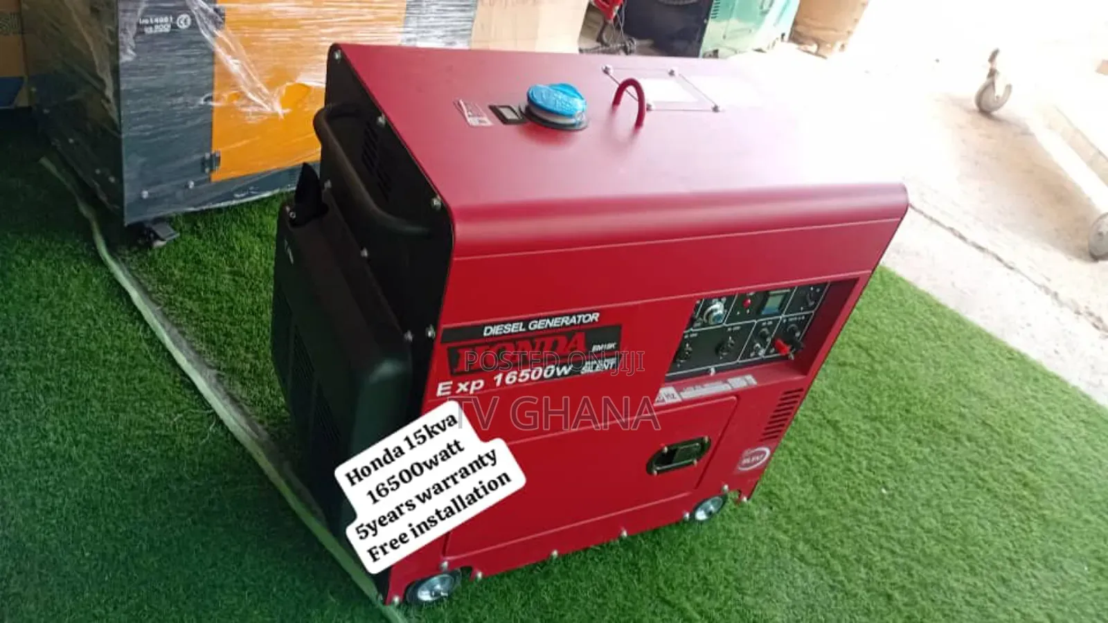 Power the Honda Way With Honda Super Silent 15kva Diesel