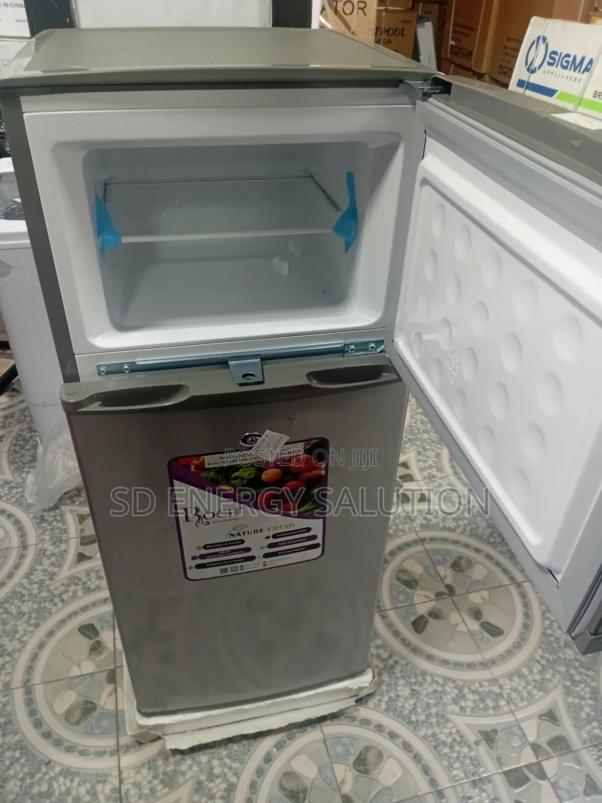 Brilliant Roch Fridge Model 117 Litres Freezer Fridge