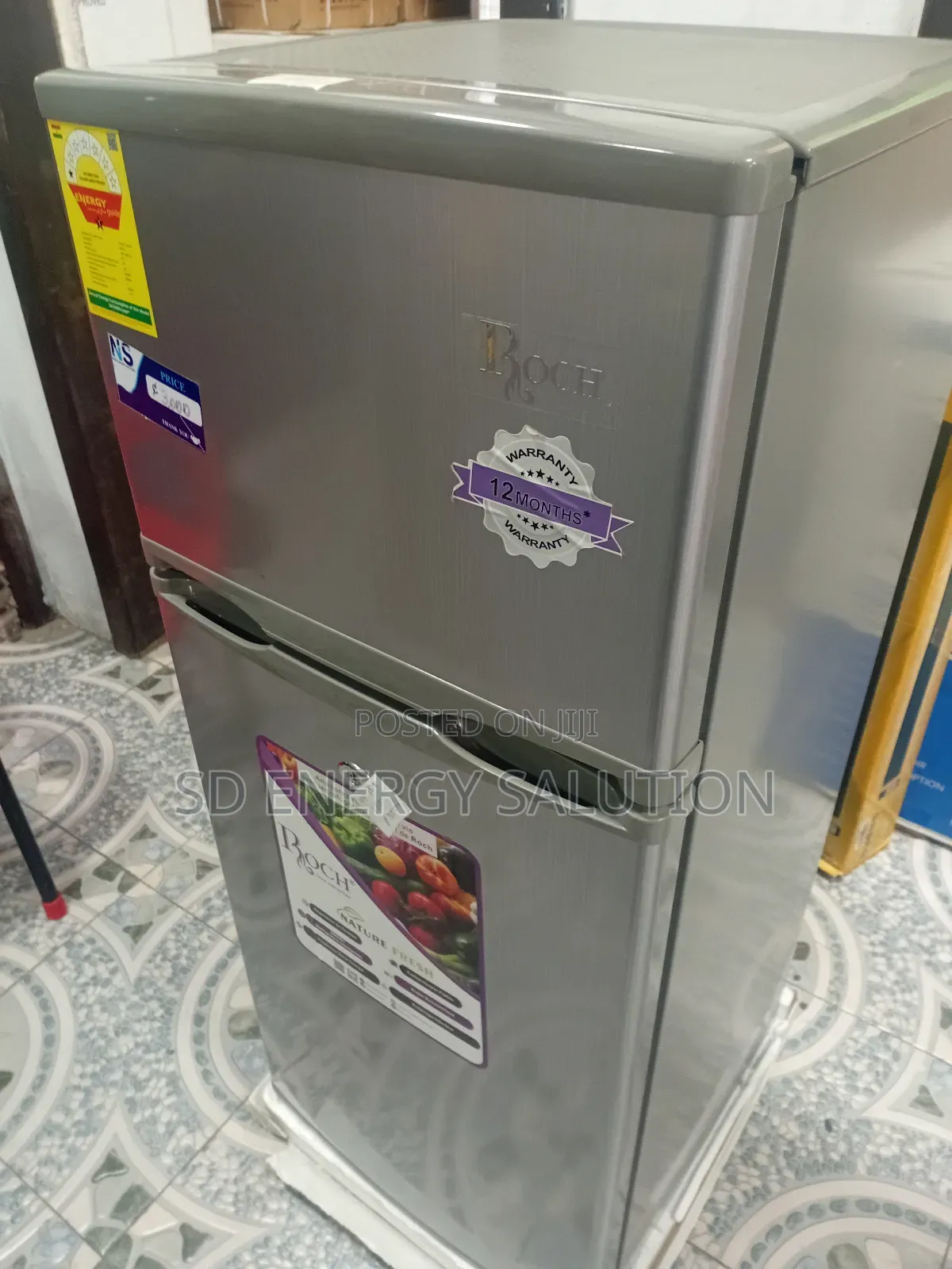 Exclusive 117 Litres Roch Fridge Freezer Model 140t- 8 Roch