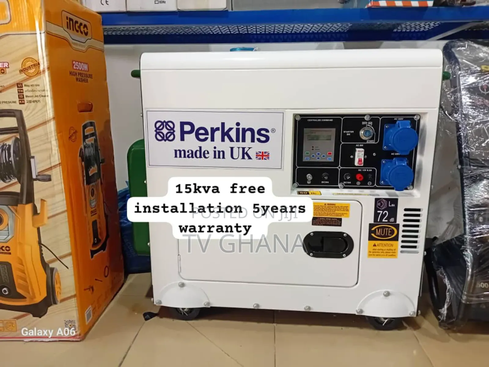 Instant Power With Just One Click Perkins 10kva 13000watts