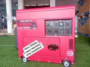 Efficient Honda 15kva 16500watts Diesel Powered Generator