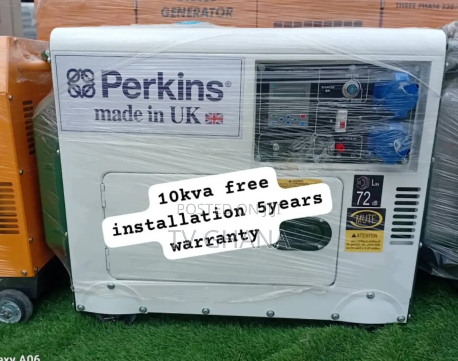 From Powerless Too Powerful Perkins 10kva Diesel 13000watts