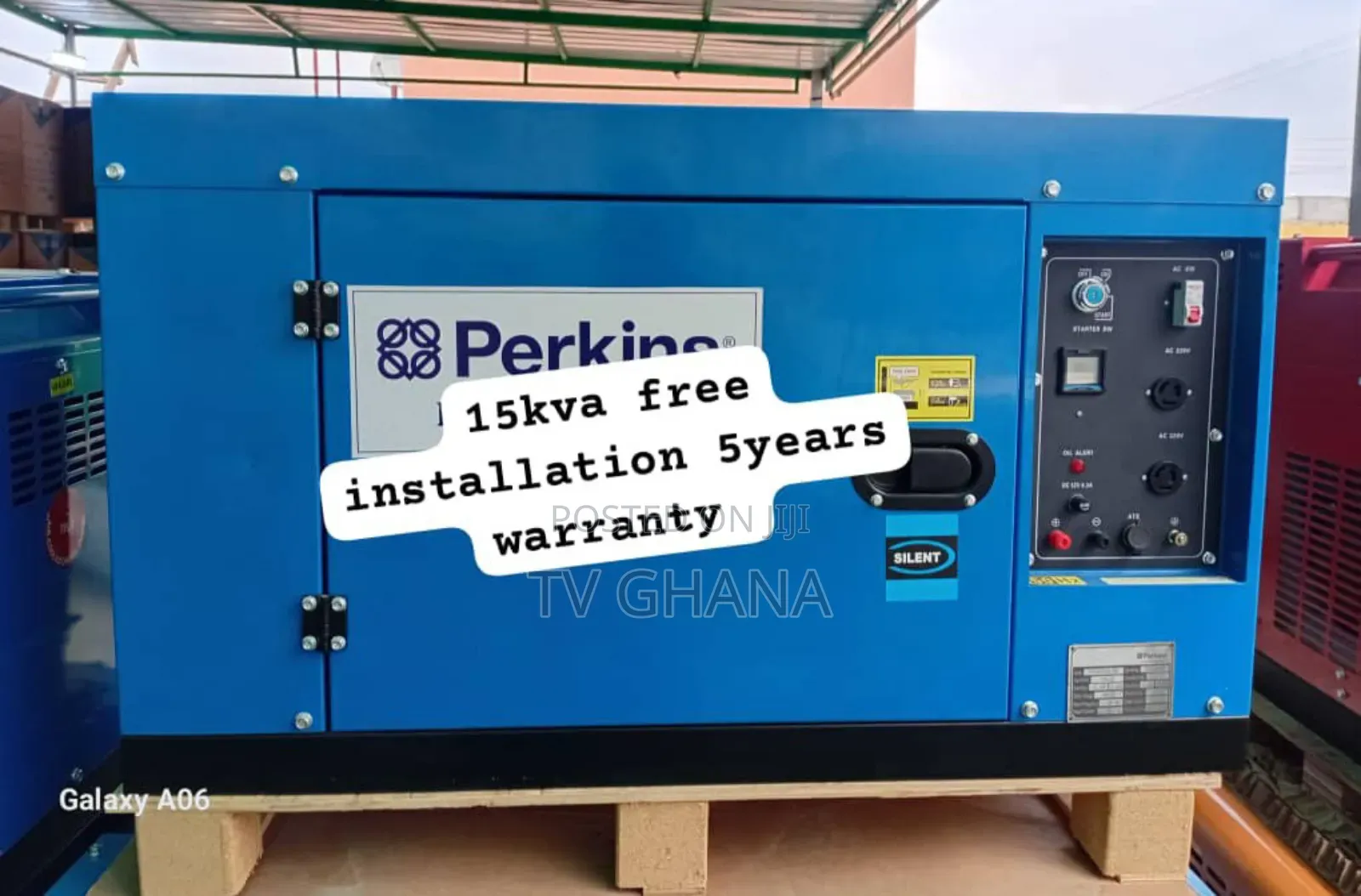 Be Bright Not Blacked Out Perkins 15kva Diesel Generator