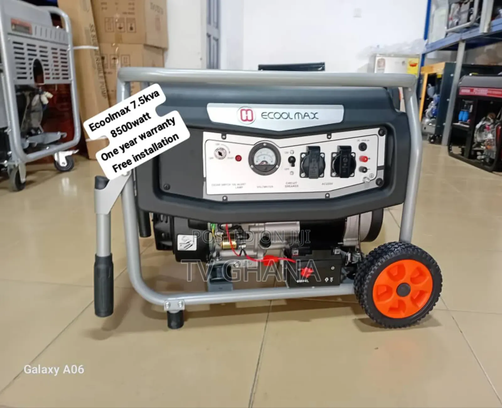 Power the Ghana Way With Ecoolmax Pertol Generator