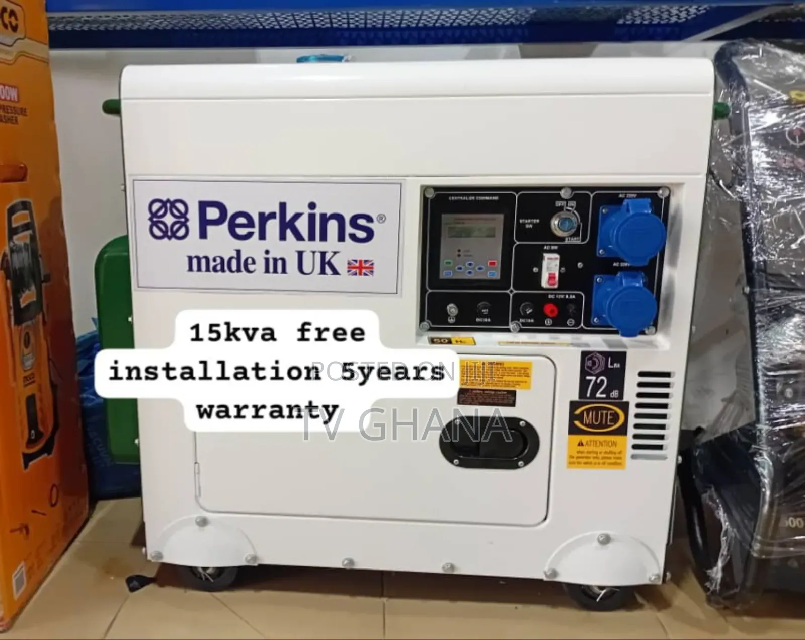 The Future Is Powered With Perkins 15kva Diesel Generator