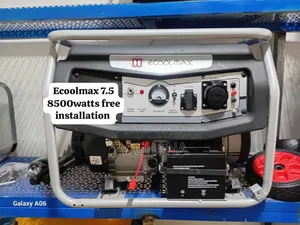 Hustle Hard Power Easy Ecoolmax Pertol Generator 7.5kva