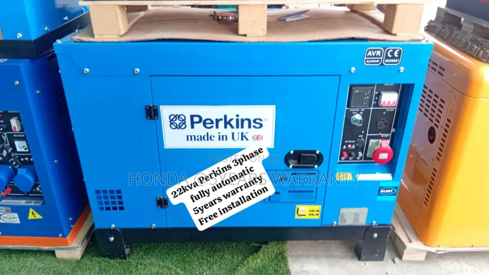 Breathe Easy With Perkins 22kva 3phase Generator Fully Ats