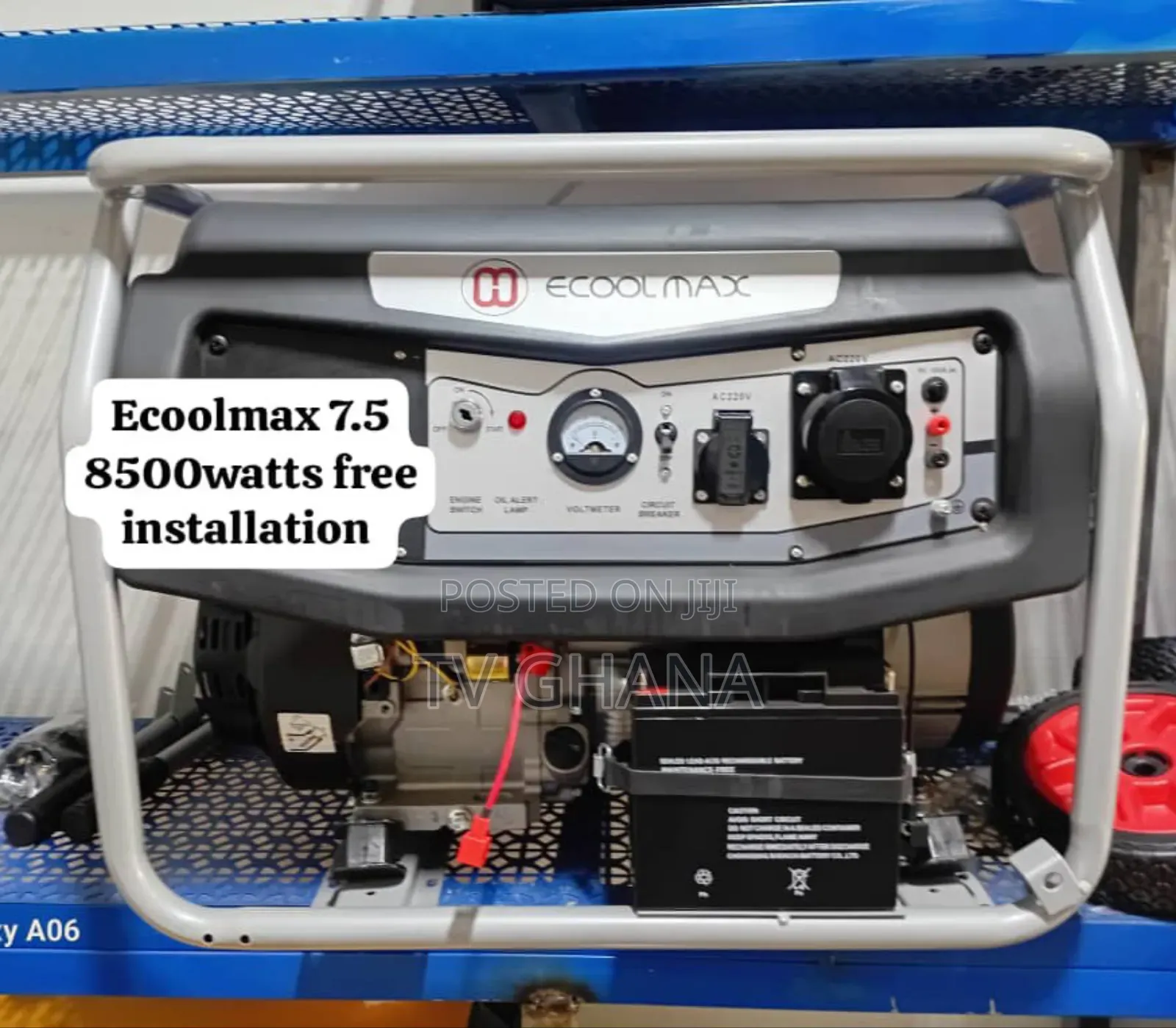 Family First Power Always Ecoolmax Pertol Generator 7.5kva