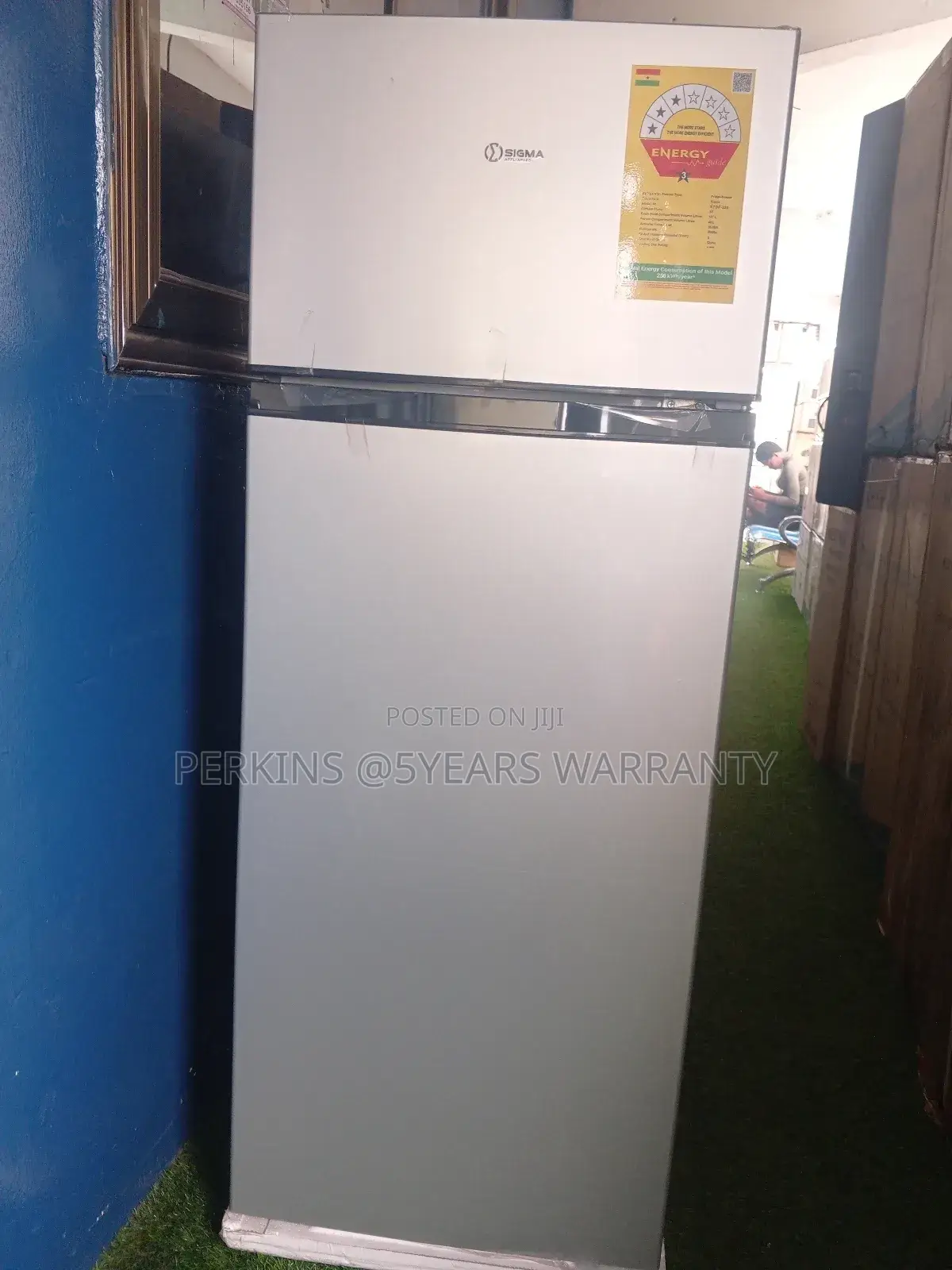 Energy Saving Sigma Fridge Freezer STDF-220 System Set