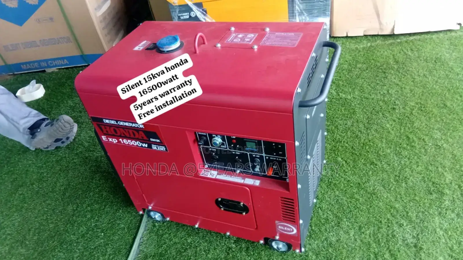 Energy for Every Need Honda 15kva 16500watt Diesel Generator