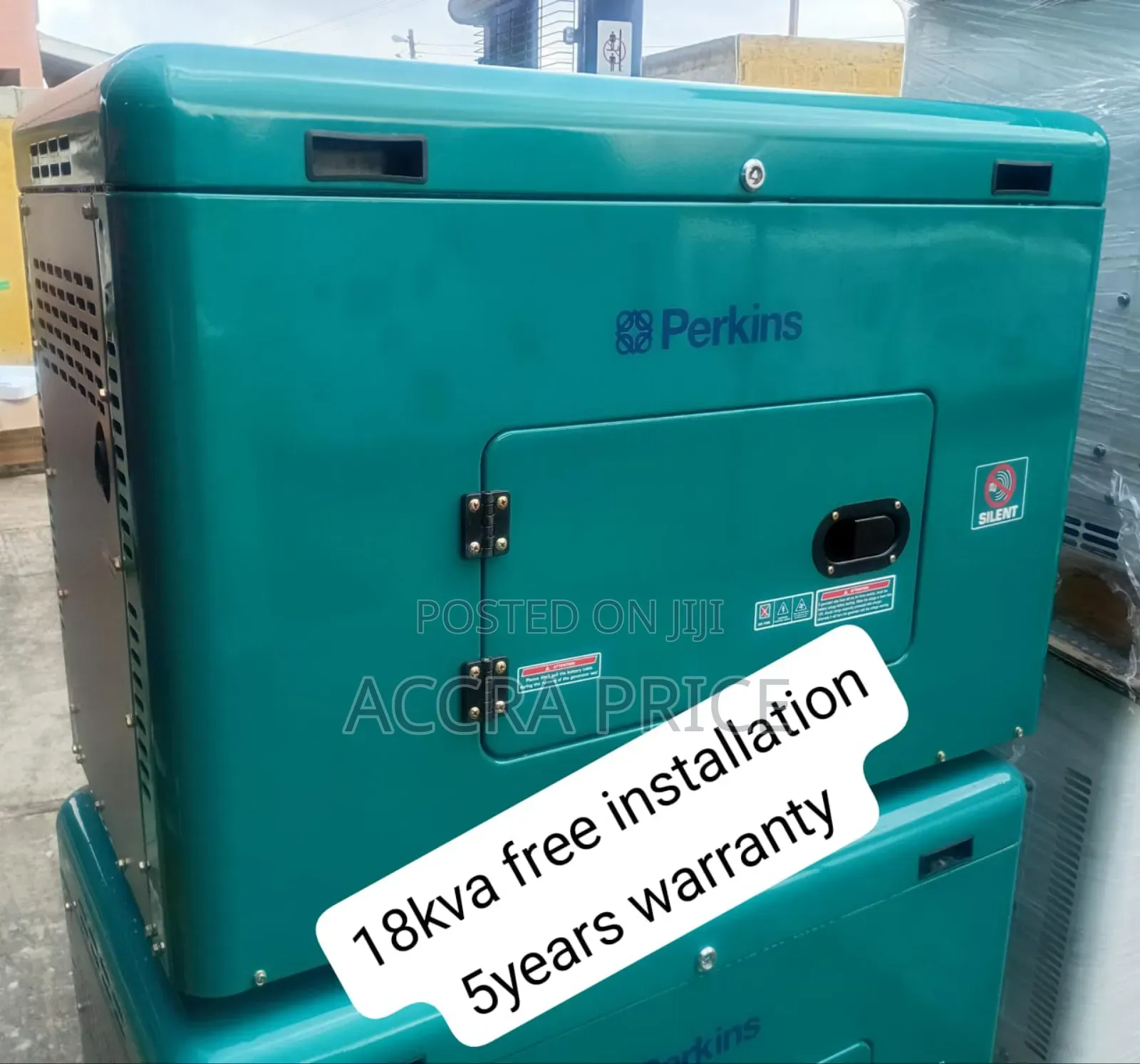 Reliable Perkins 18kva Generator