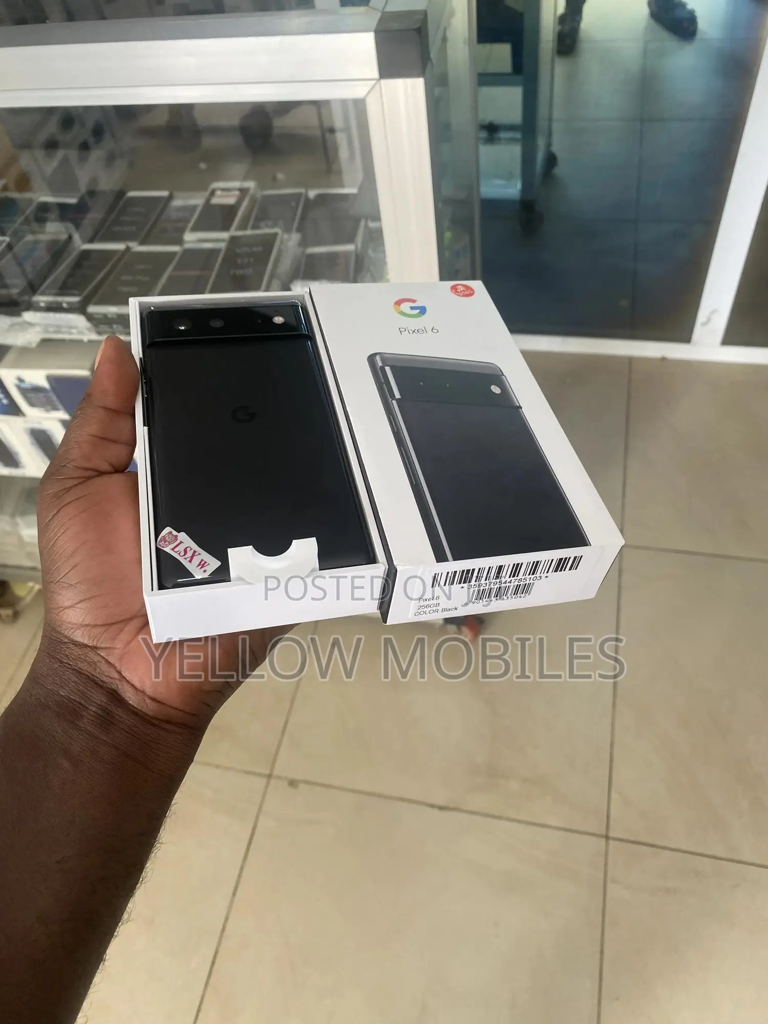 New Google Pixel 6 256 GB Black